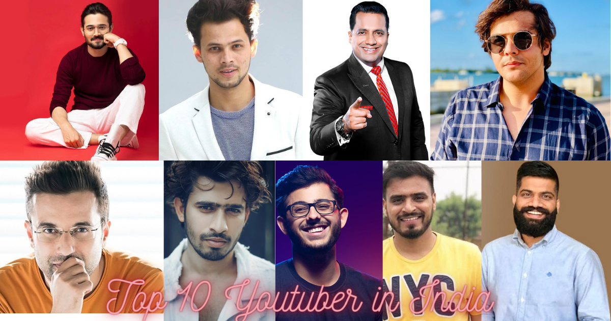 Top 10 Youtuber in India